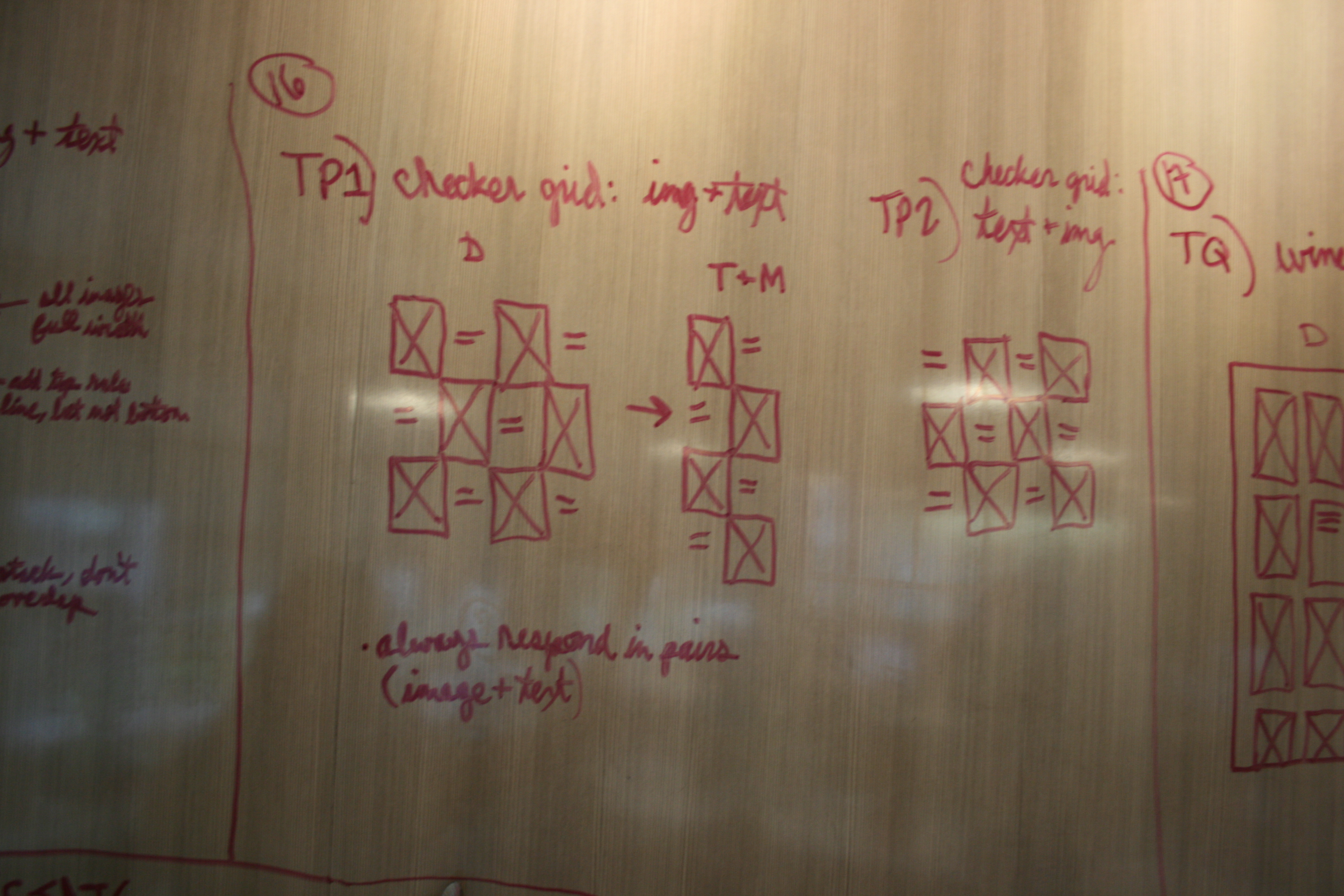Image and text modules across desktop and mobile