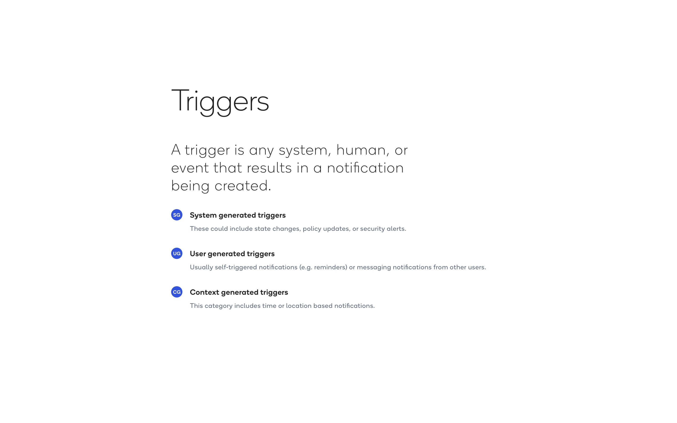 Communication Systems, page 3 of 25: Triggers