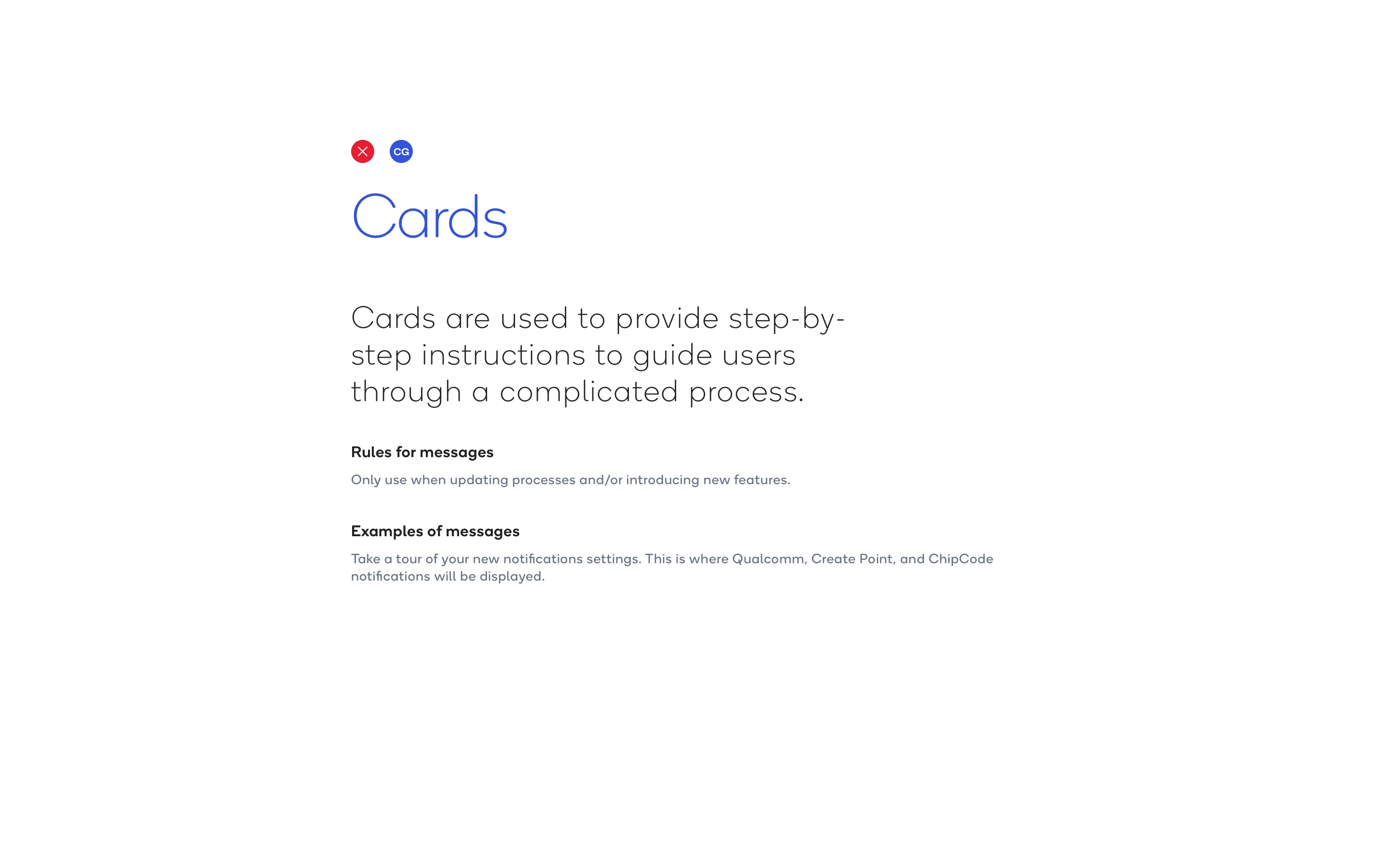 Communication Systems, page 11 of 25: Cards Intro