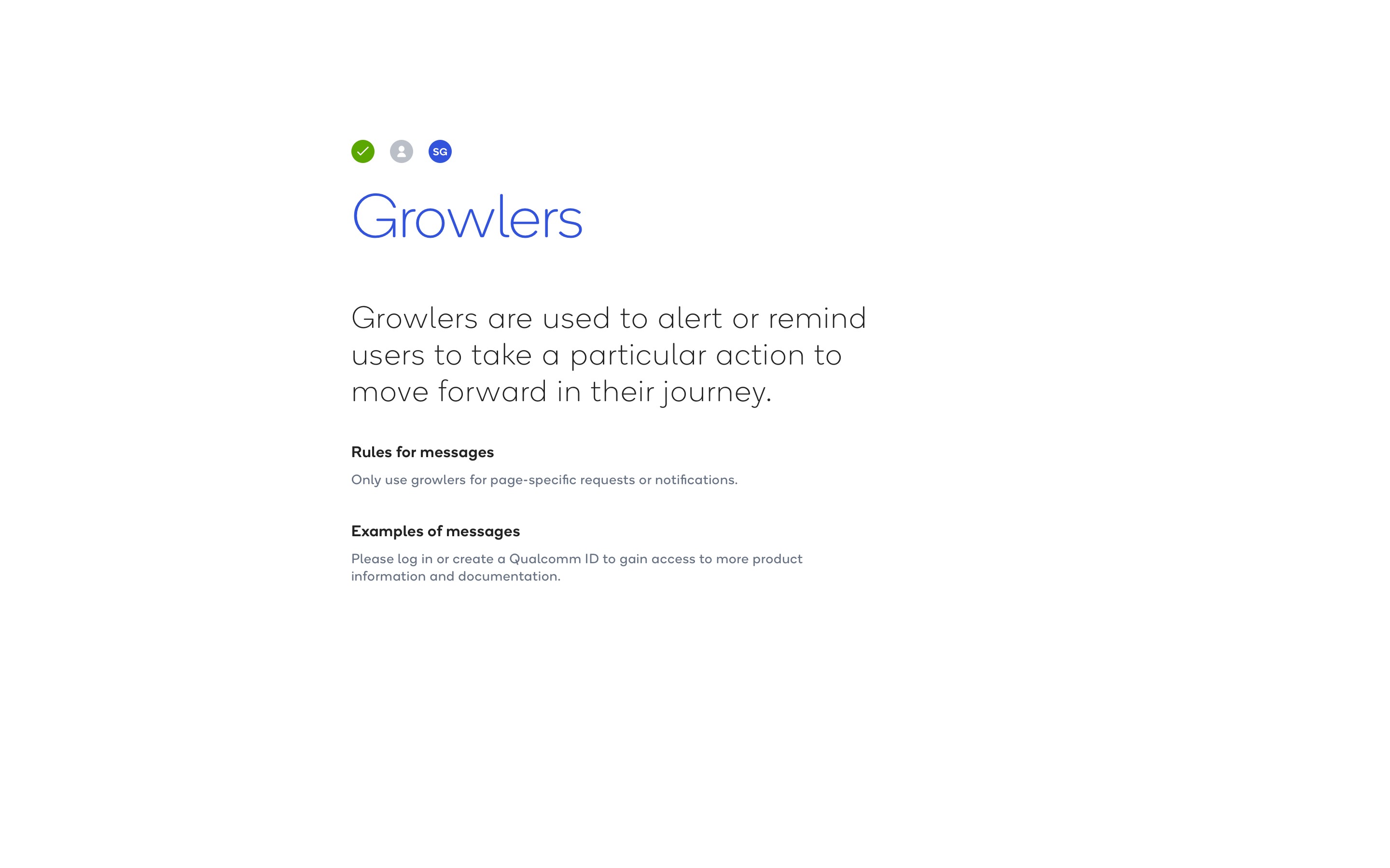 Communication Systems, page 16 of 25: Growlers Intro