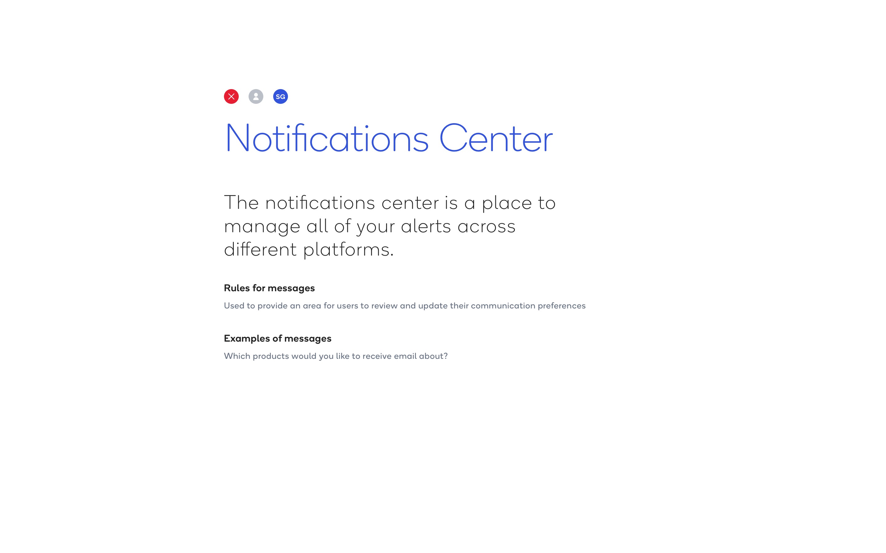 Communication Systems, page 20 of 25: Notifications Center Intro
