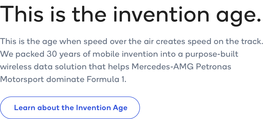 This is the invention age.